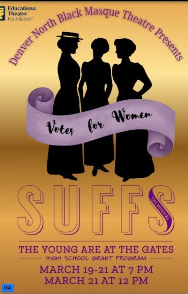 Denver North High School performance of the Broadway musical 'Suffs' March 19-21, 2026 event