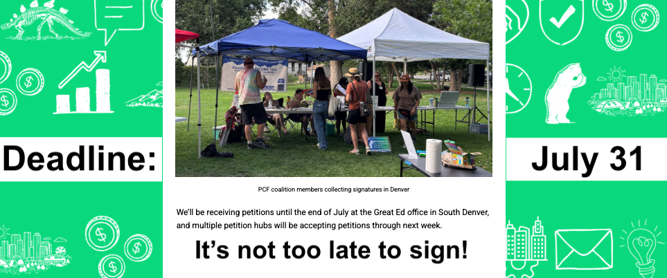 Graduated Income Tax Initiative last chance to sign