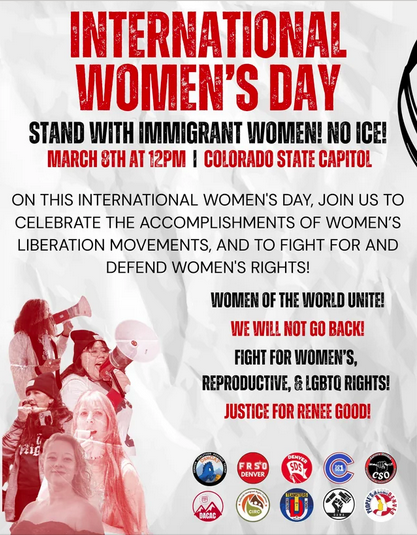 Featured Community Event: International Women's Day March 8, 2026 event