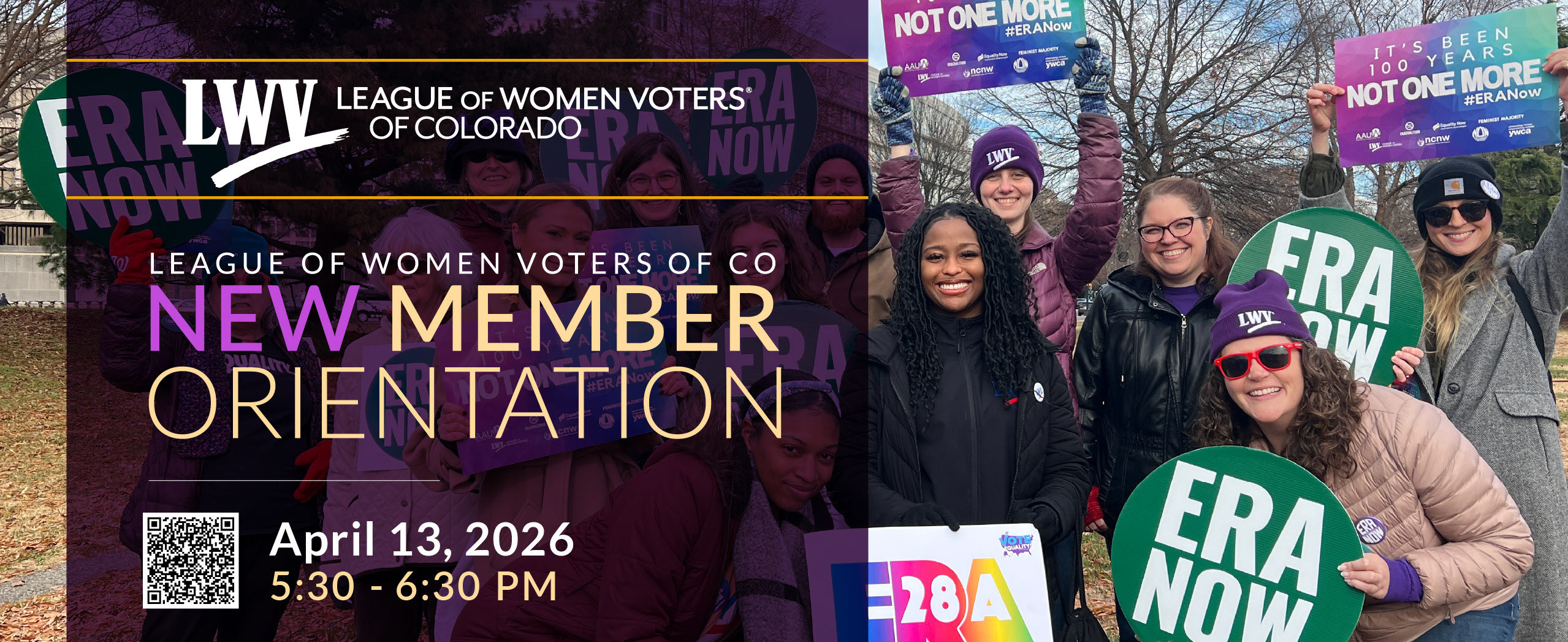 LWVCO New Member Orientation April 13, 2026 event