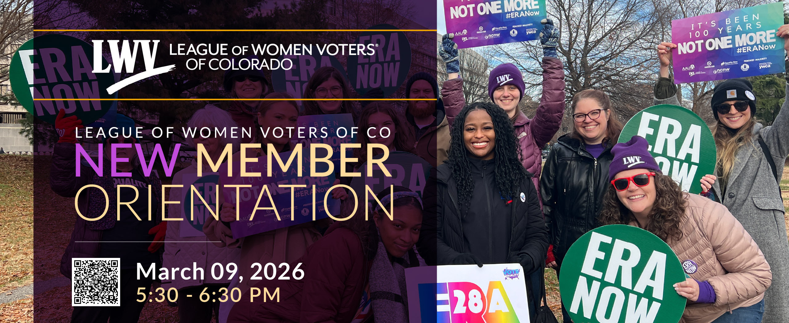 LWVCO New Member Orientation March 9, 2026 event
