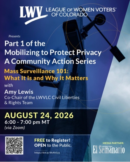 LWVCO Privacy series August 24, 2026