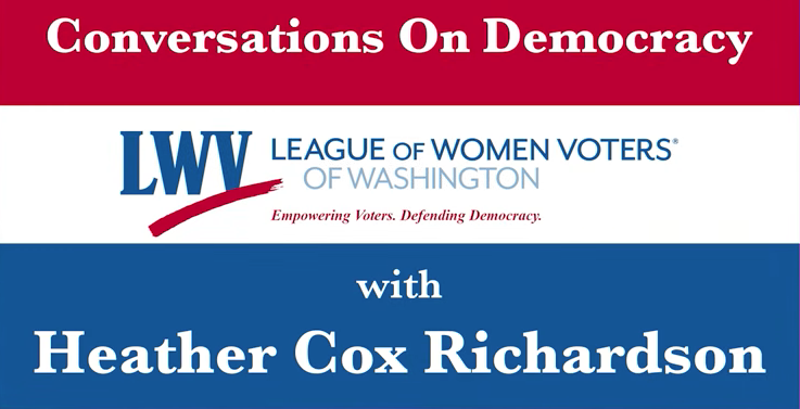 LWV of Washington State Conversations On Democracy event