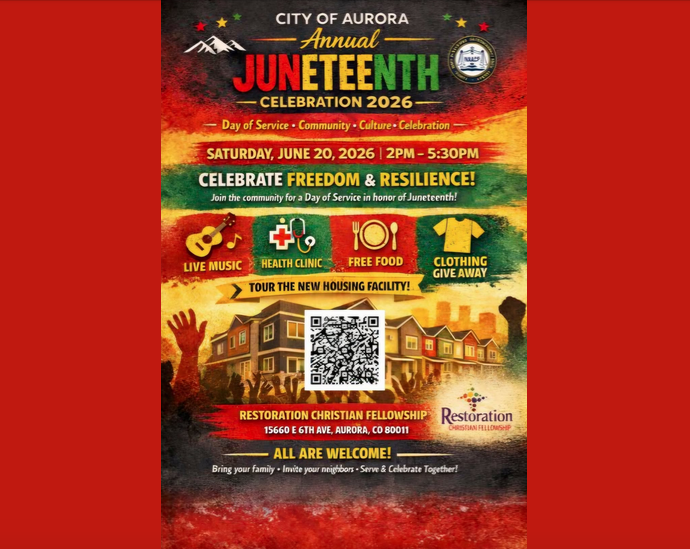 Featured Community Event: NAACP Aurora Juneteenth Celebration June 20, 2026 event