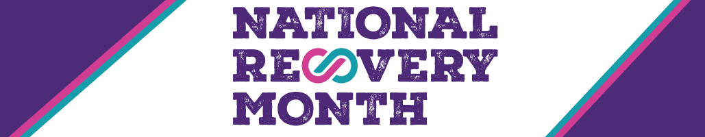 National Recovery Month SAMHSA banner