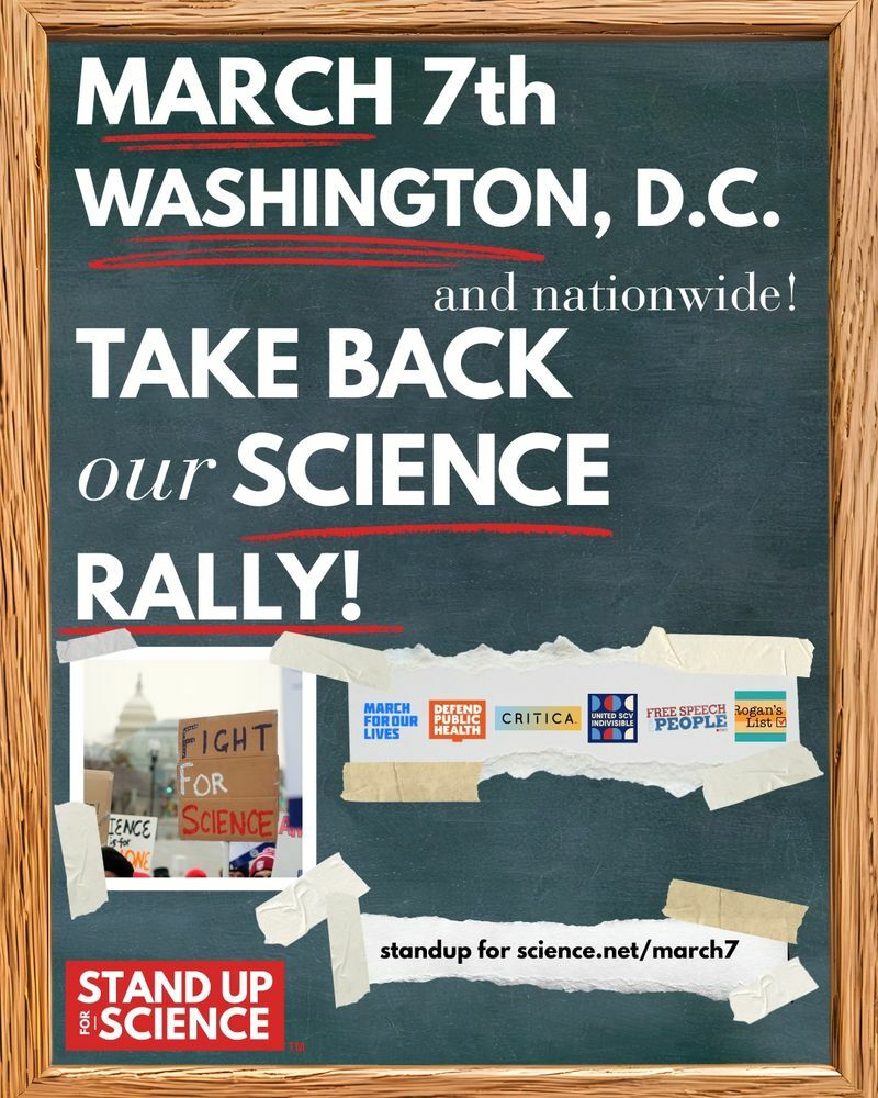 Featured Community Event: Stand Up for Science Colorado Rally March 7, 2026
