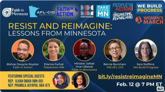 Featured Community Event: Women's March Lessons From Minnesota Panel Discussion February 12, 2026 event
