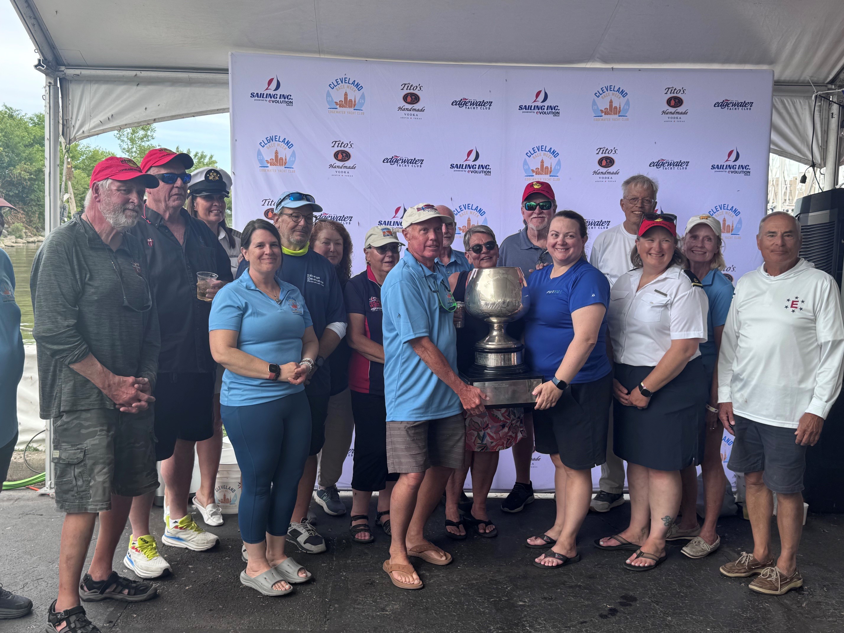 EYC Trophy - Tom Duggan of US Sailing