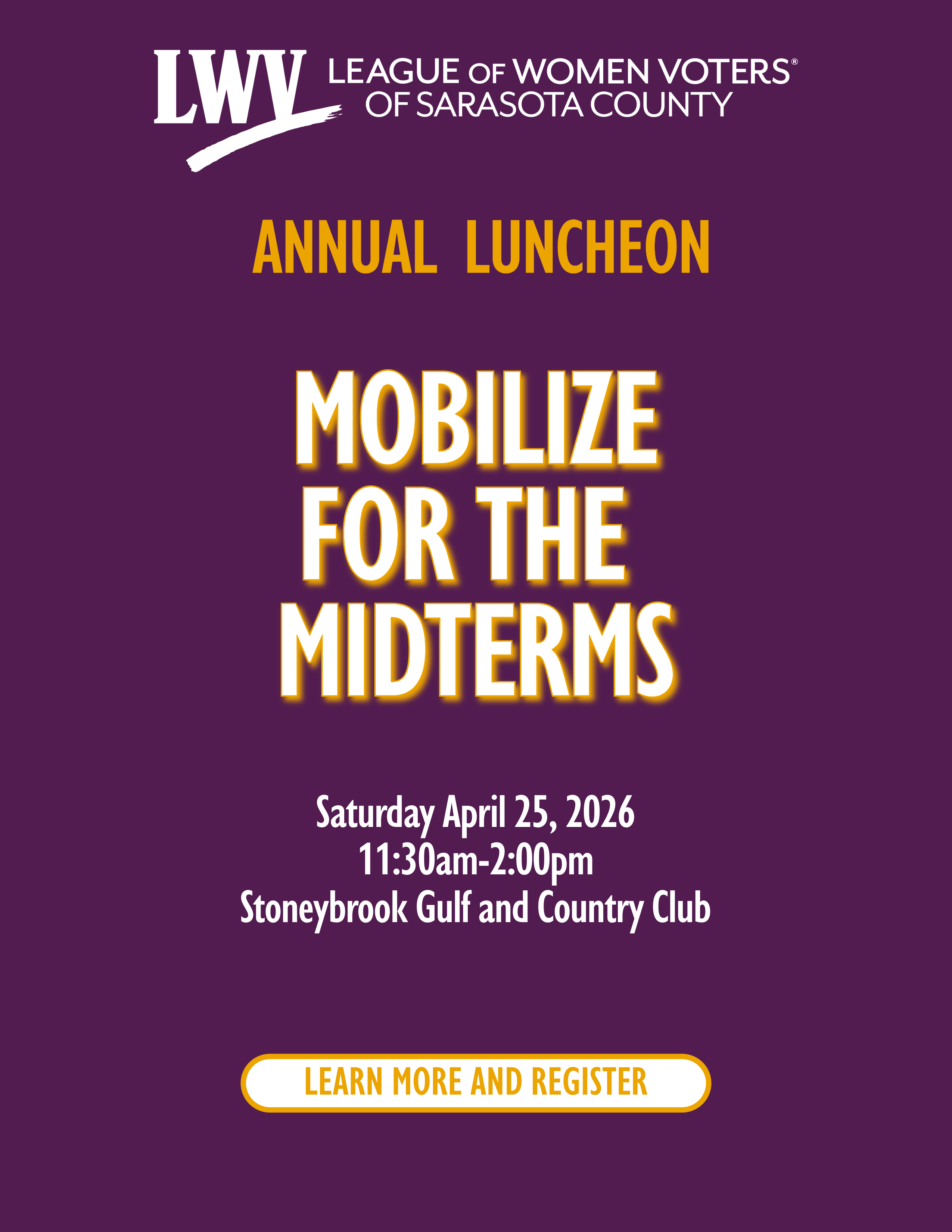 2026 Annual Luncheon and Meeting