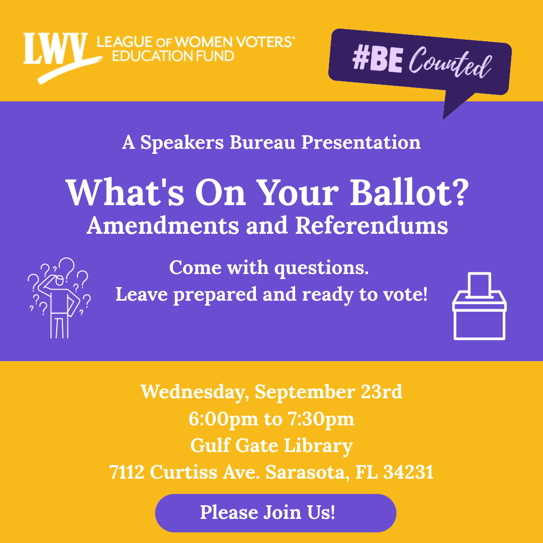 What's on Your Ballot? Amendments and Referendums
