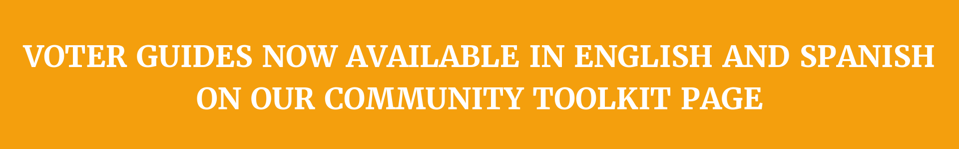 Community Toolkit Banner