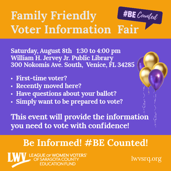 August 8th Information Fair