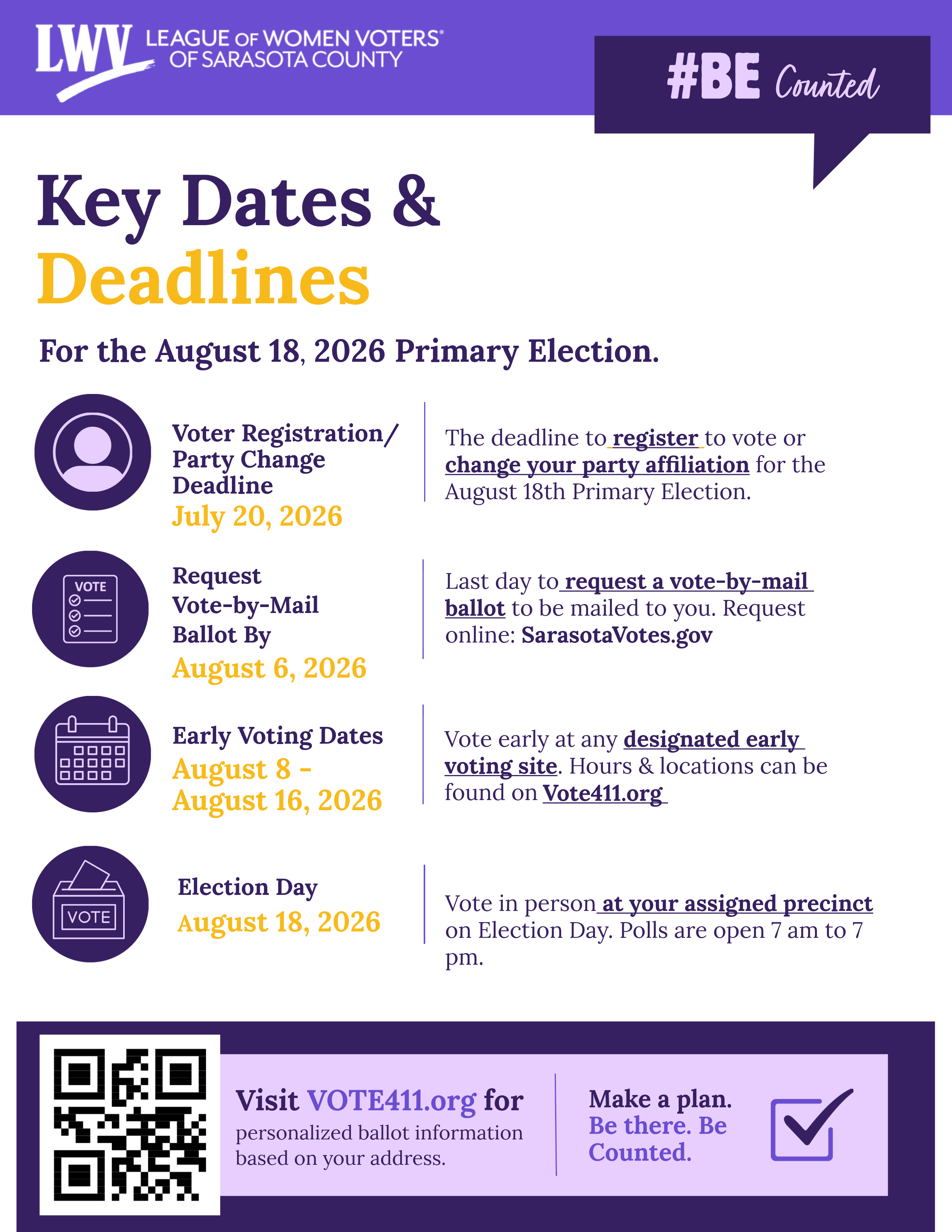 Key Dates and Deadlines Linked Flyer