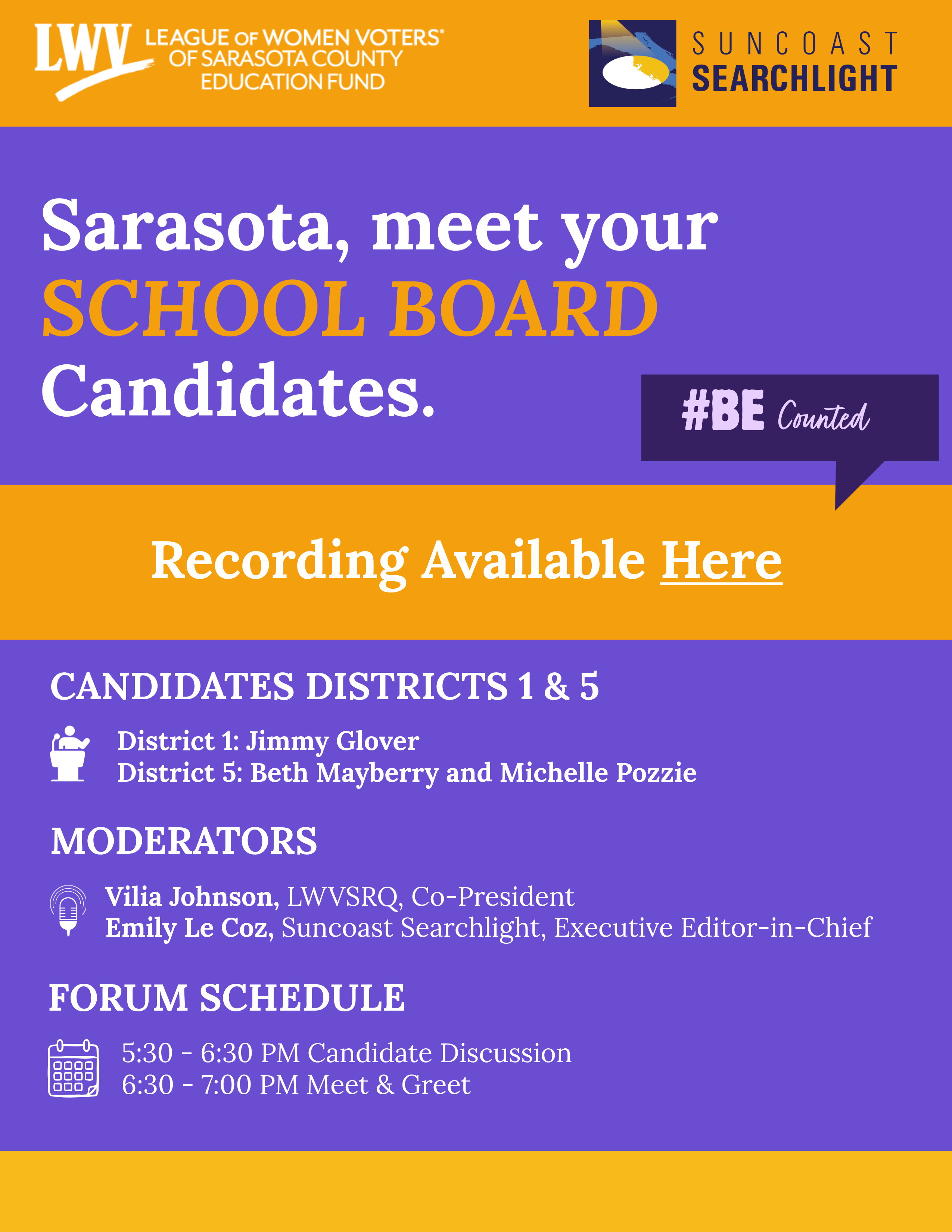 Recorded 6_24 SB Forum