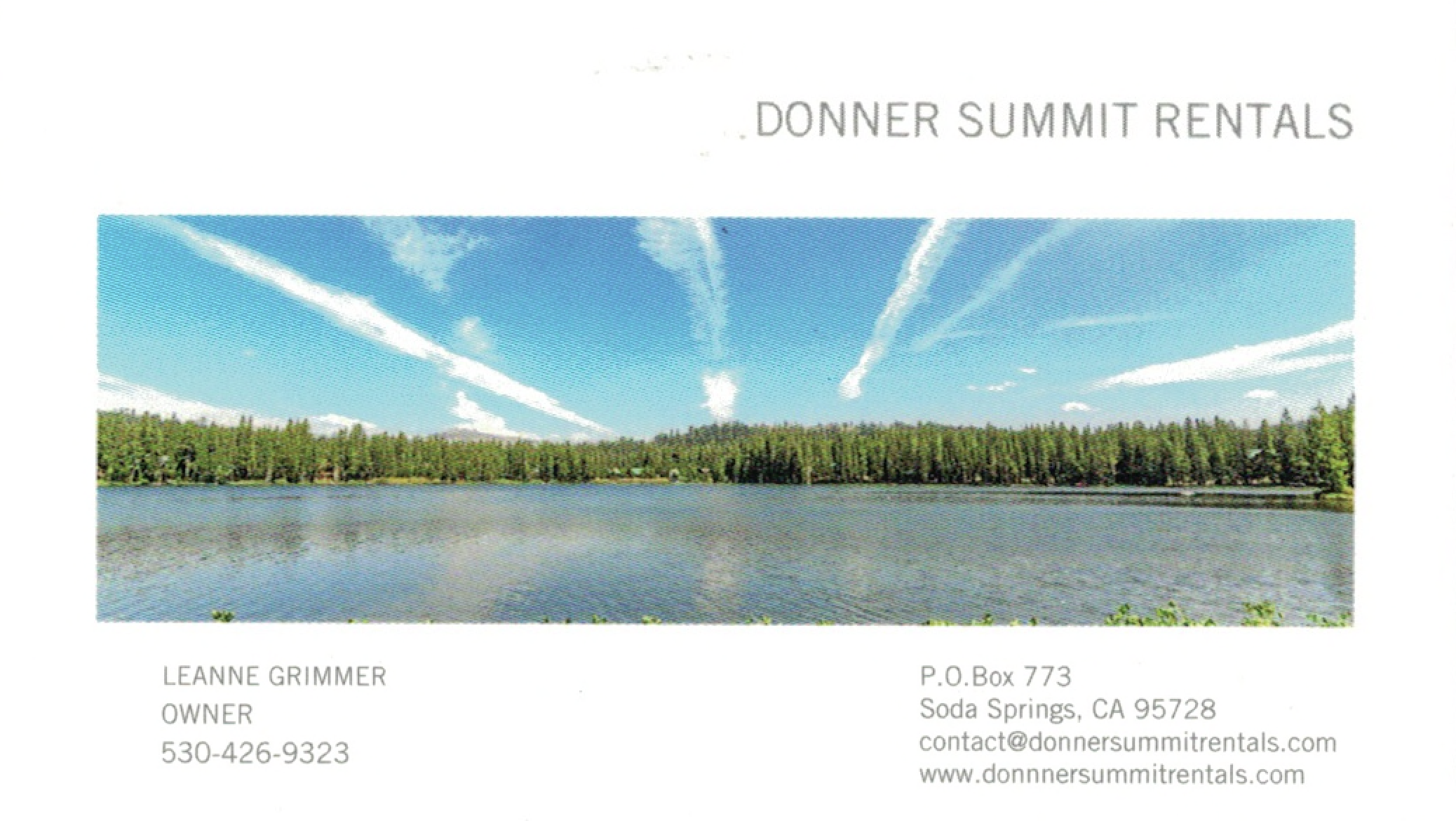 DonnerSummitRengtalsw/contct