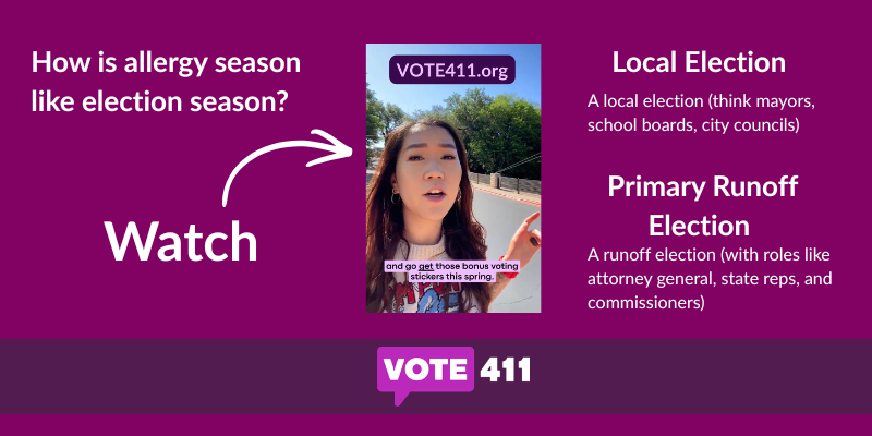 How is allergy season like electin season?