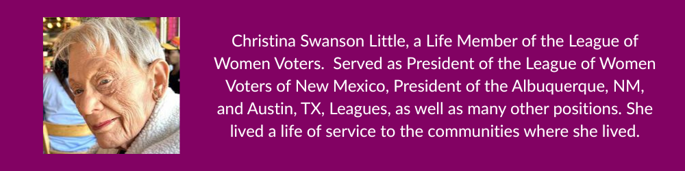 Christina Little Swanson