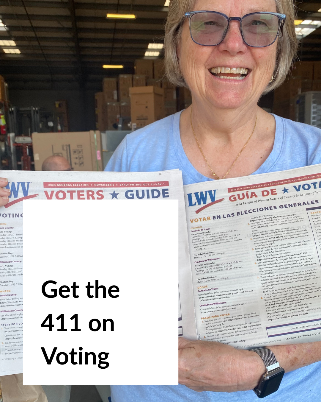 Get the 411 on voting 