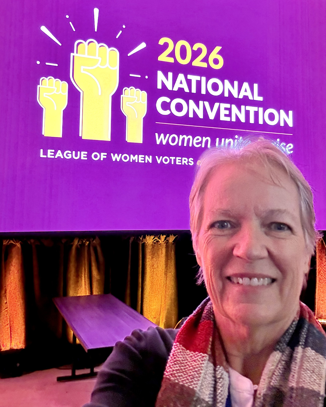 Grace at LWVUS Convention