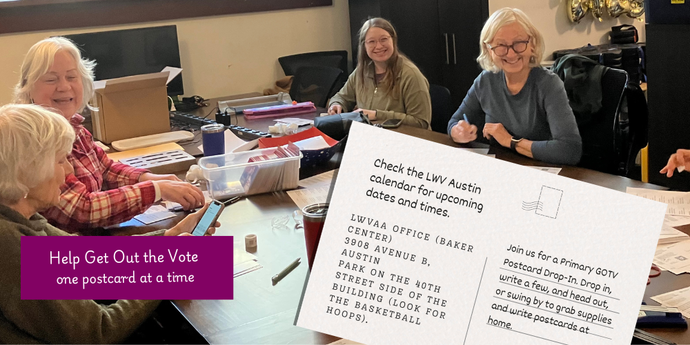 Help Get Out the Vote Post Cards 2