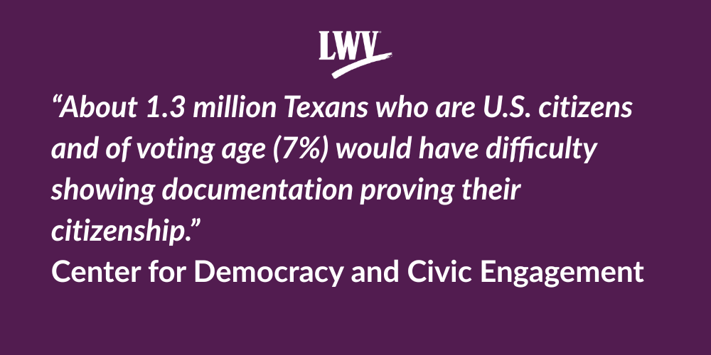 Proof of citizenship data