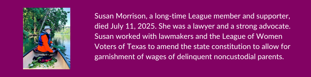 Susan Morrison obituary