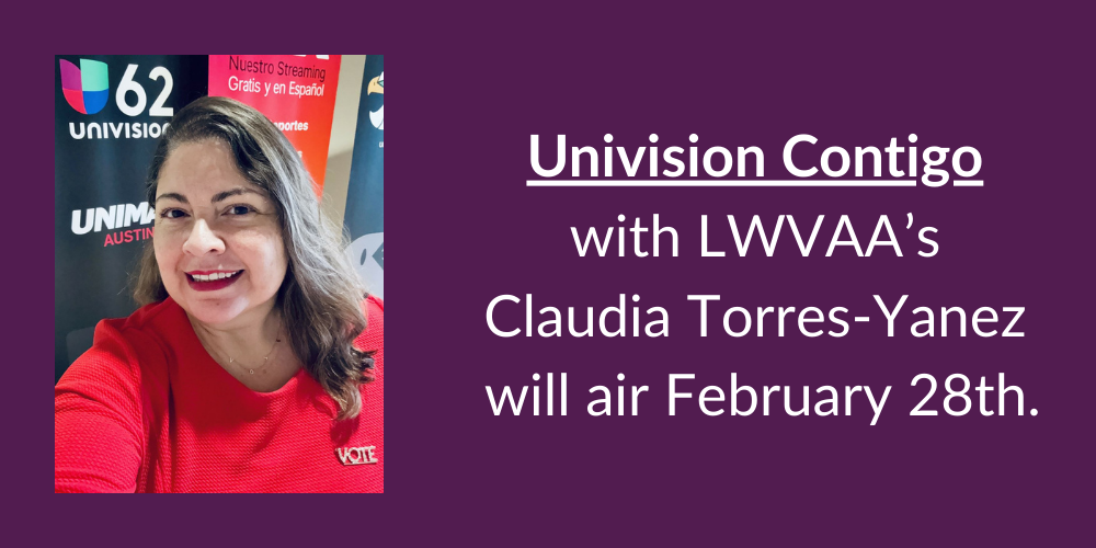 Univision Contigo with Claudia Torres Yanez