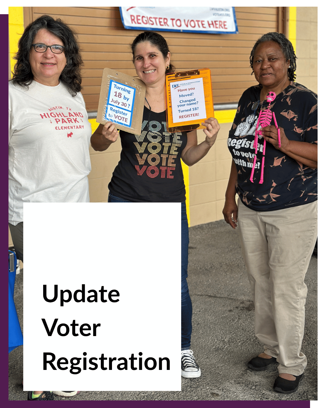 Update Voter Registration