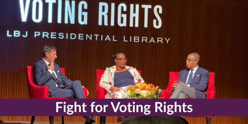 Voting Rights LBJ Presidential Library Celina Stewart