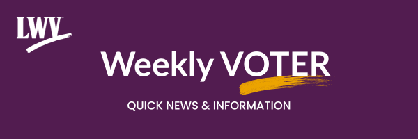 The Weekly Voter Newsletter