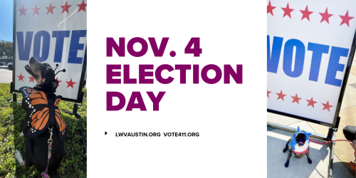 Nov. 4th Election Day with cute dog photos