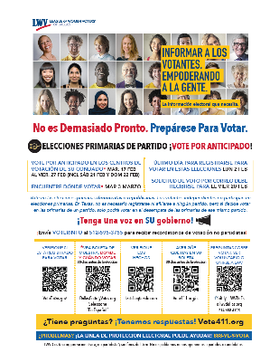 Prepárese Para Votar