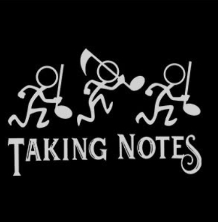 Taking Notes