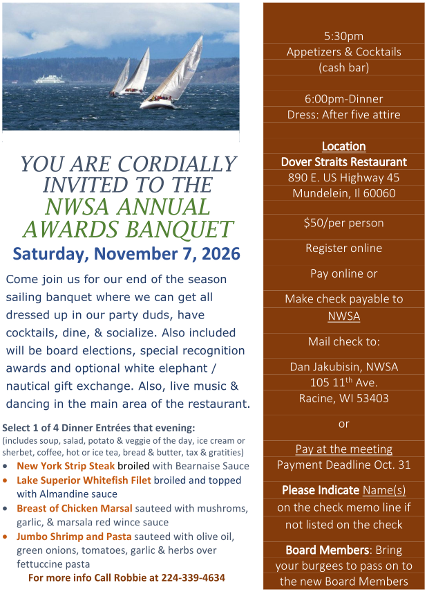 2026 Banquet Flyer