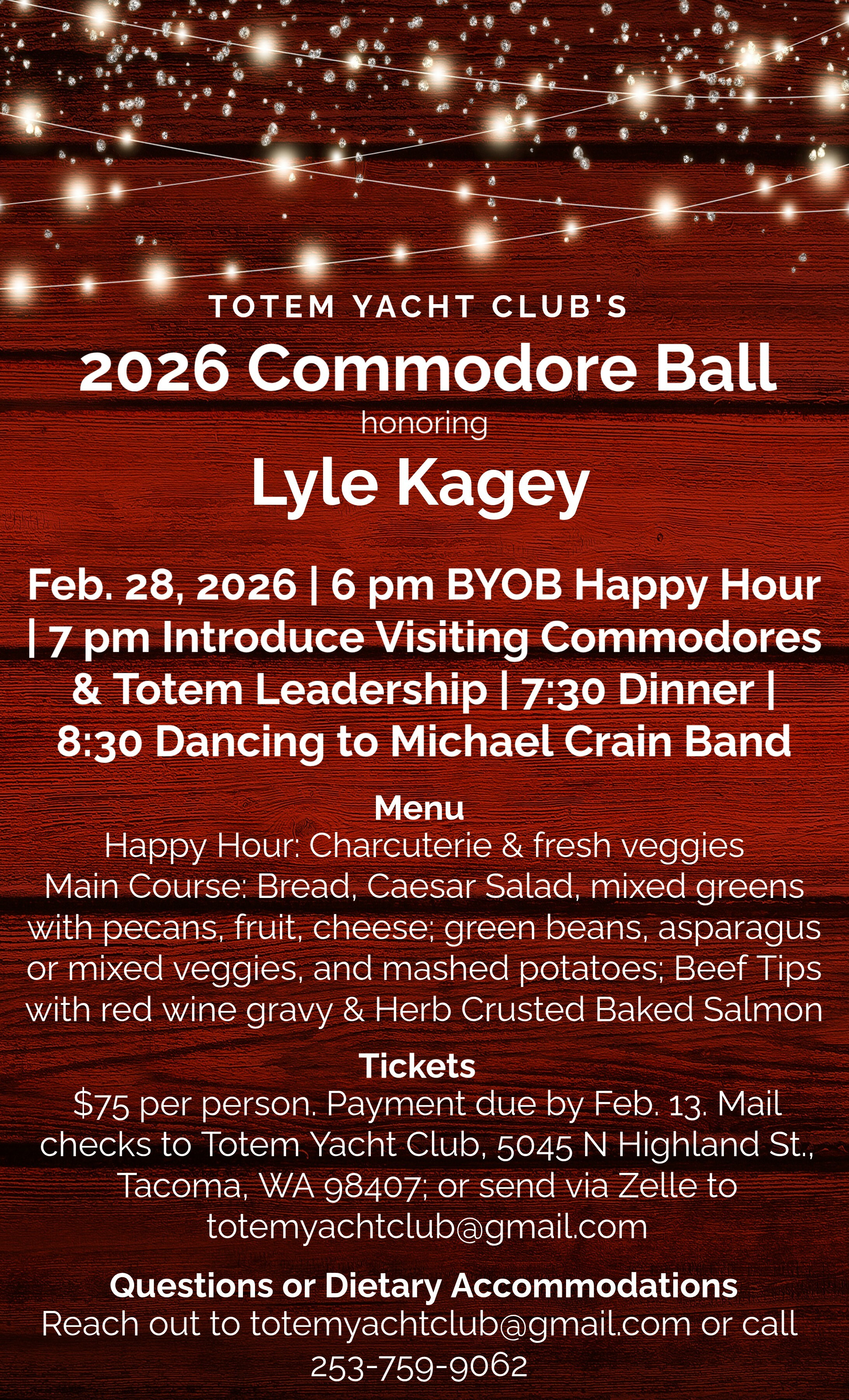 Totem Commodore Ball 2026