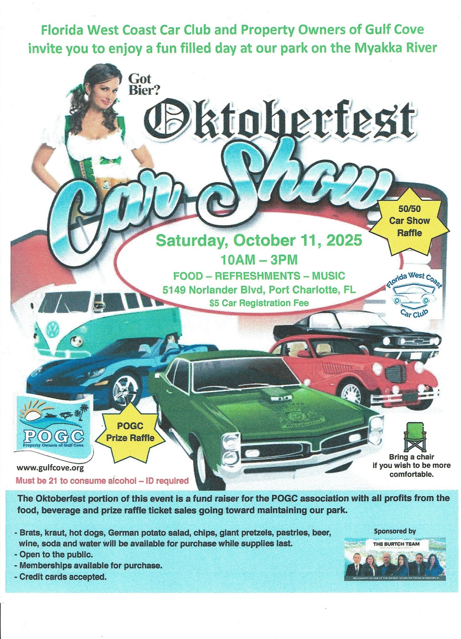 2025 Gulf Cove Oktoberfest Car Show
