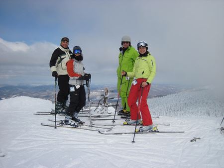 Group shot on the top