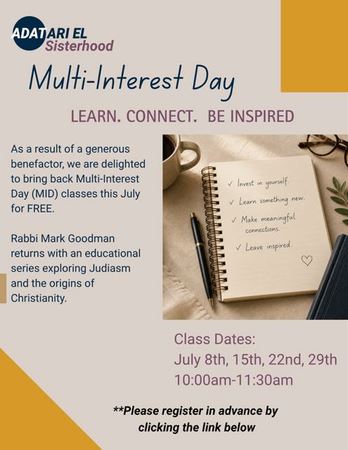 Multi-Interest Day Classes 2026