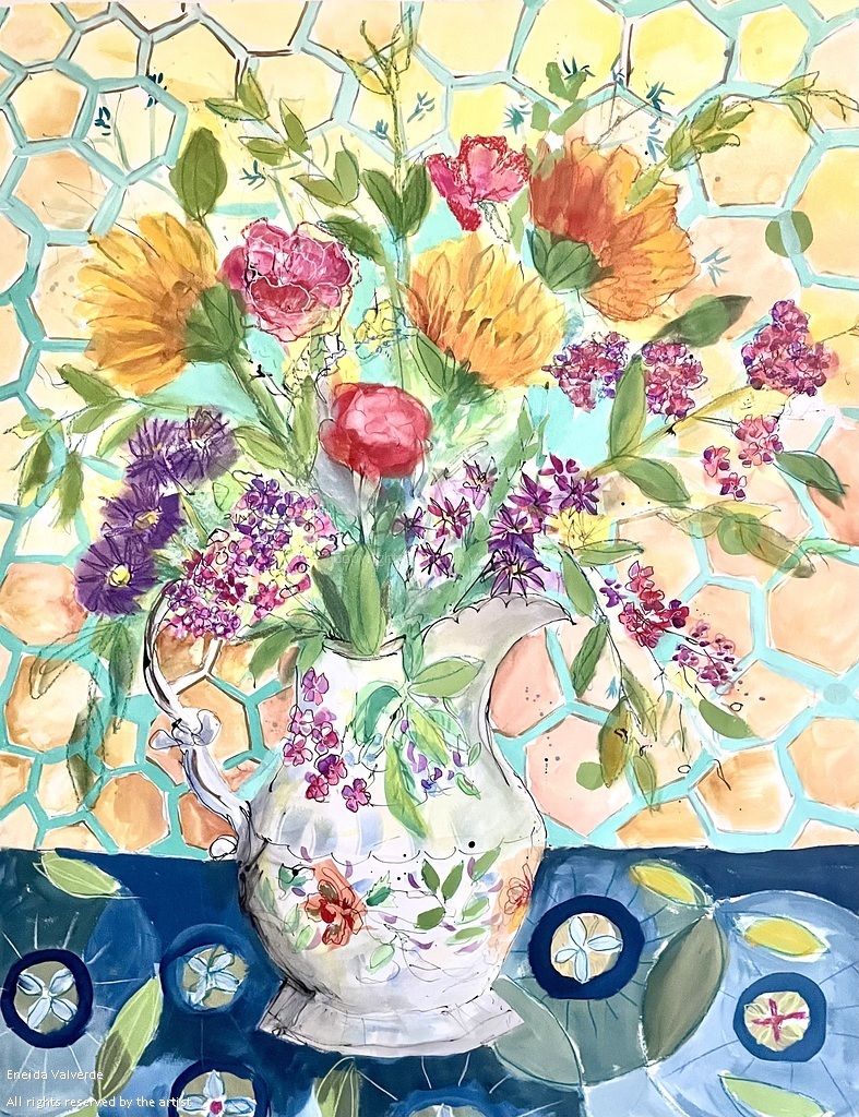 Painting of flowers