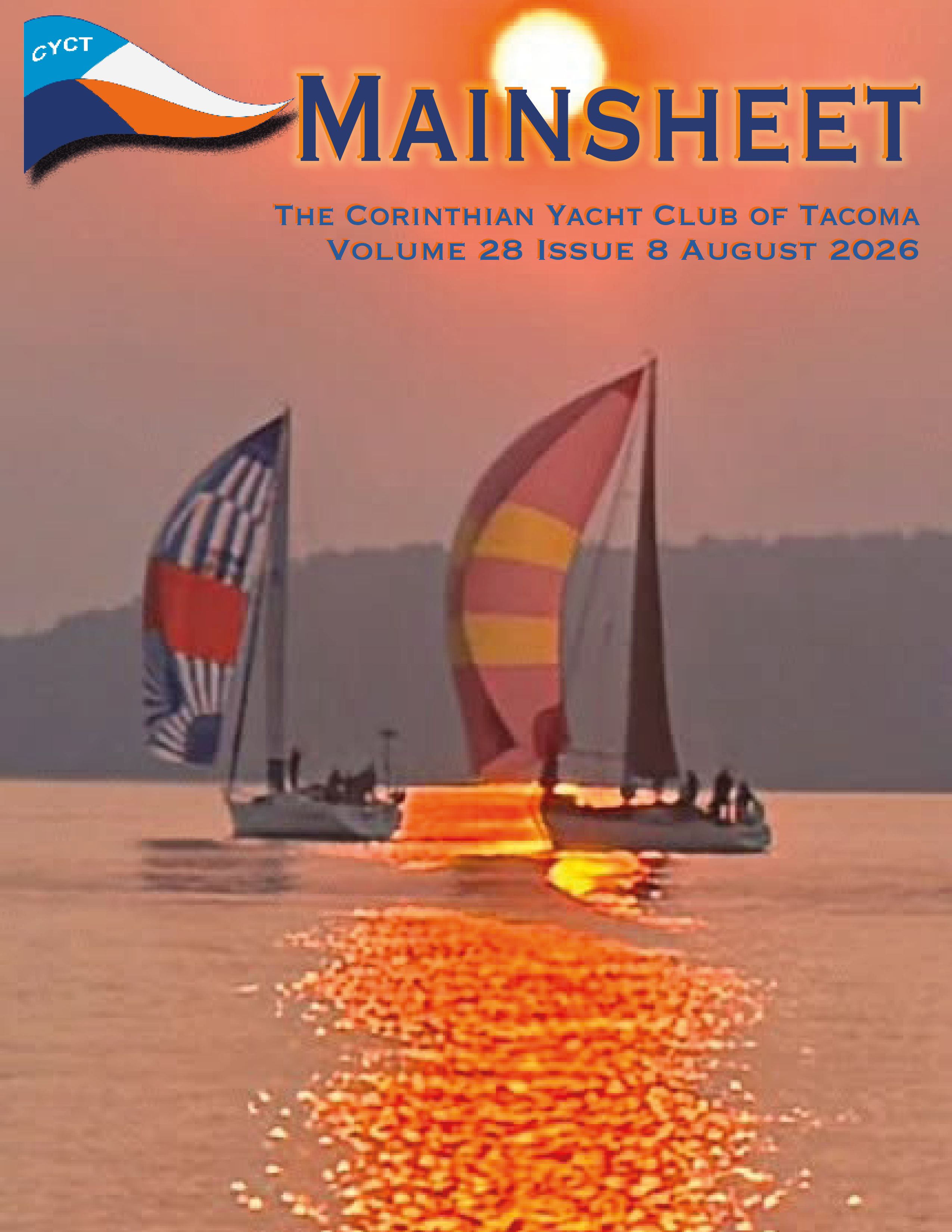 August 2026 Mainsheet Cover