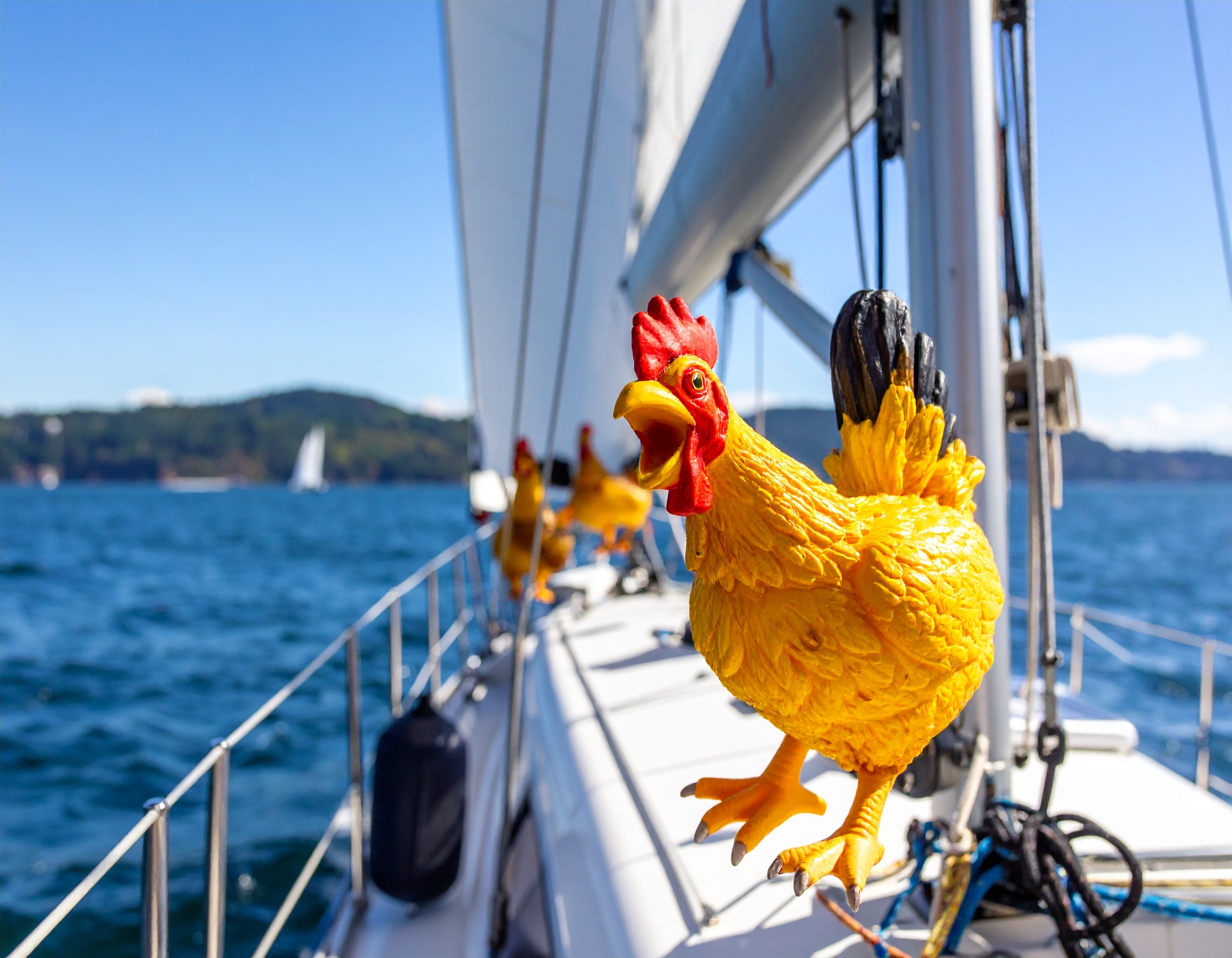 Firefly_a_screaming_rubber_chicken_attached_to_the_foremast_of_a_sailboat_that_is_in_a_sailbo_753584.jpg