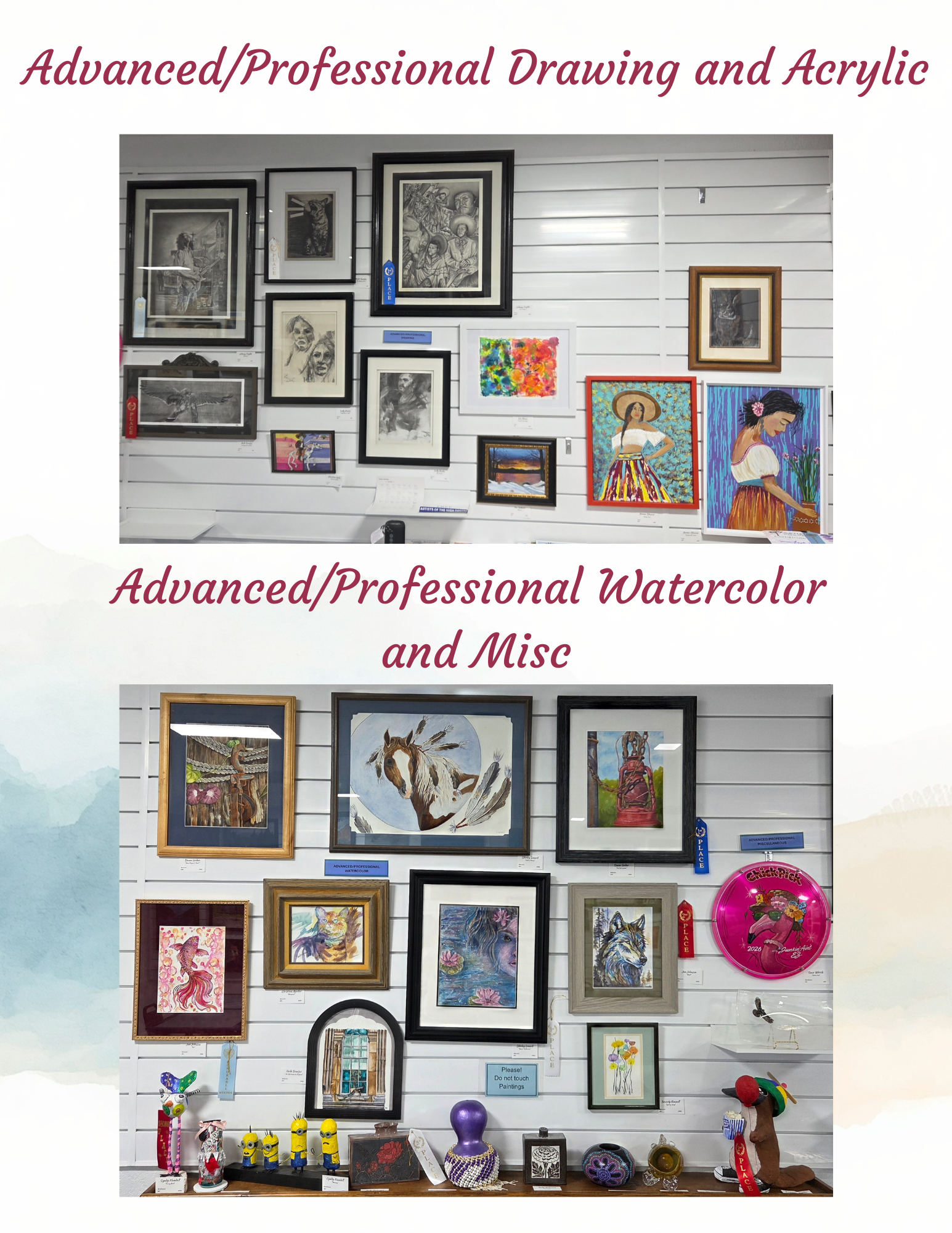 Spring Advanced Watercolor Wall