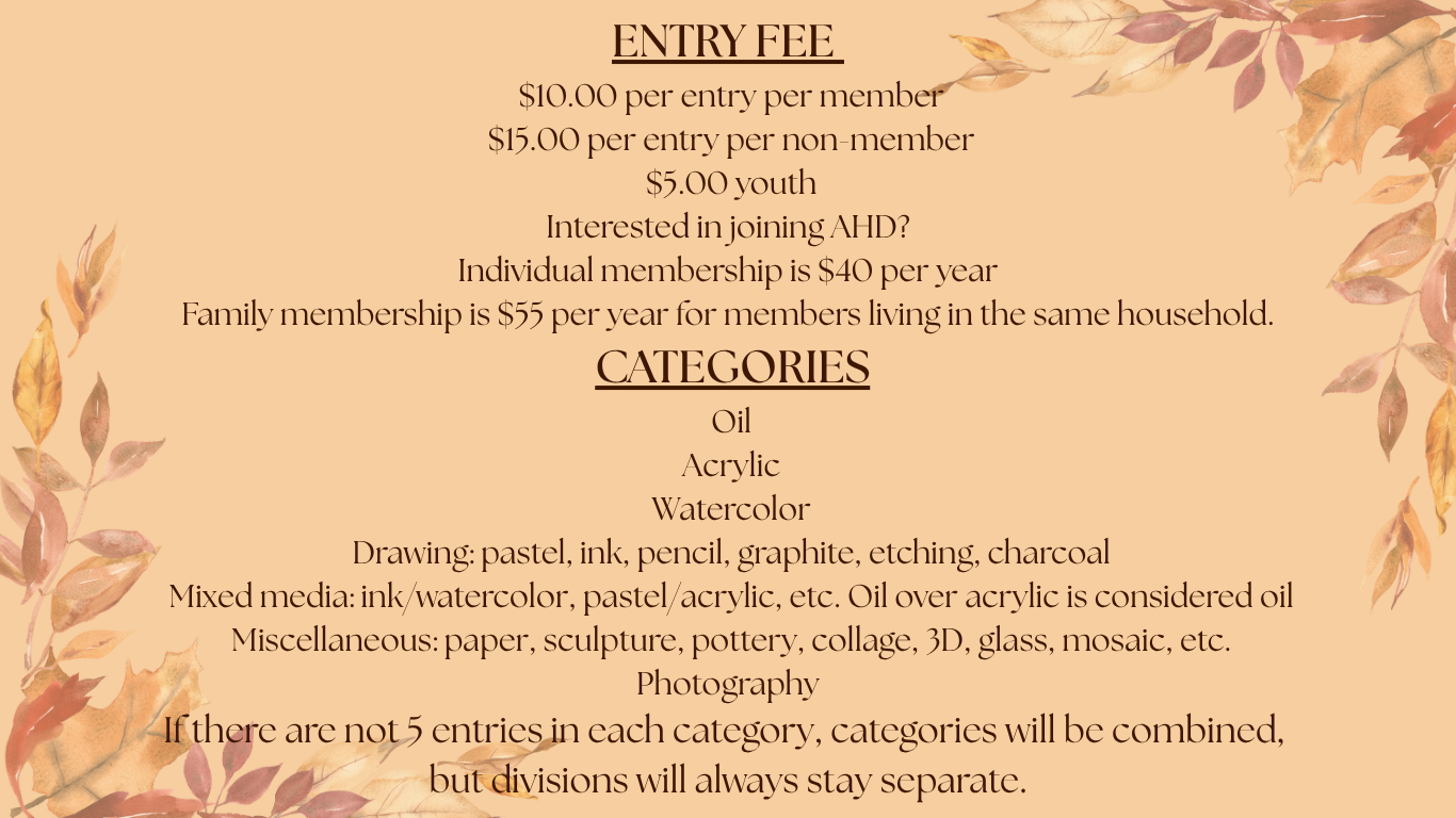 Fall into art prospectus 3