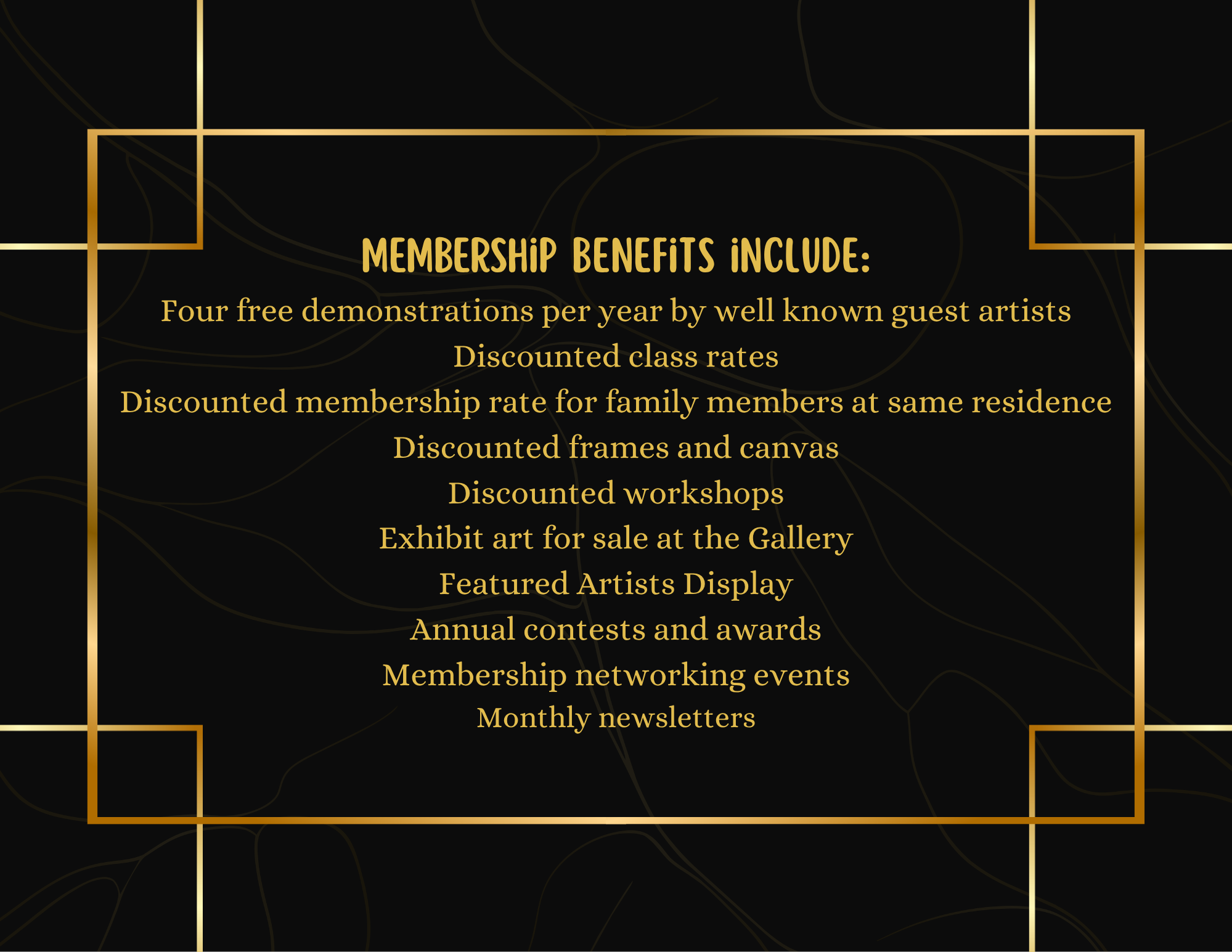 Member Benefits