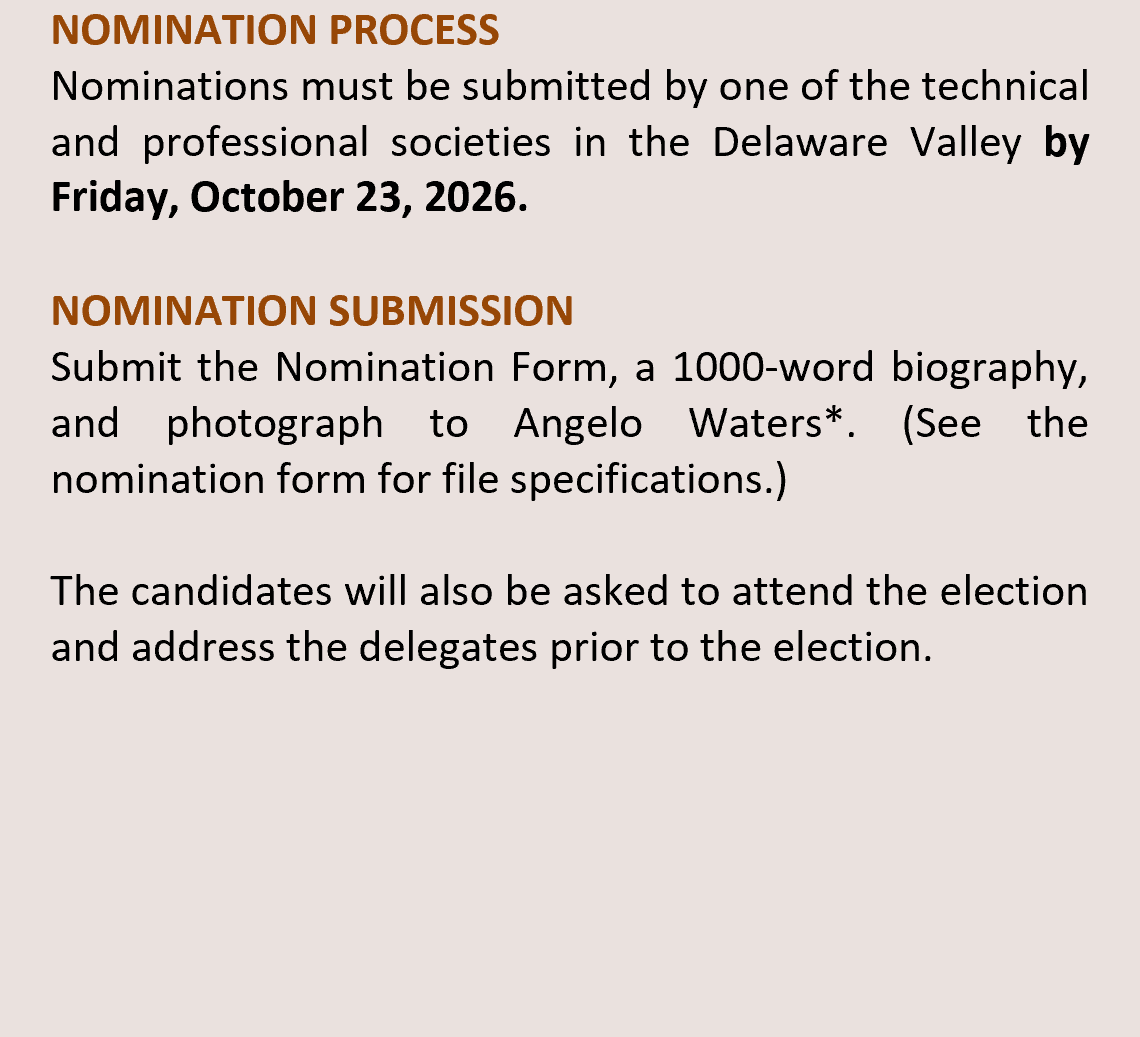 2027 DVEW Nomination Process