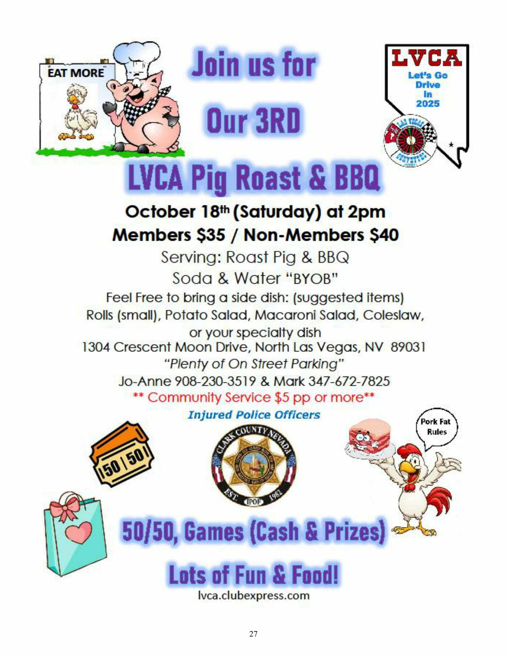 2025 Pig roast