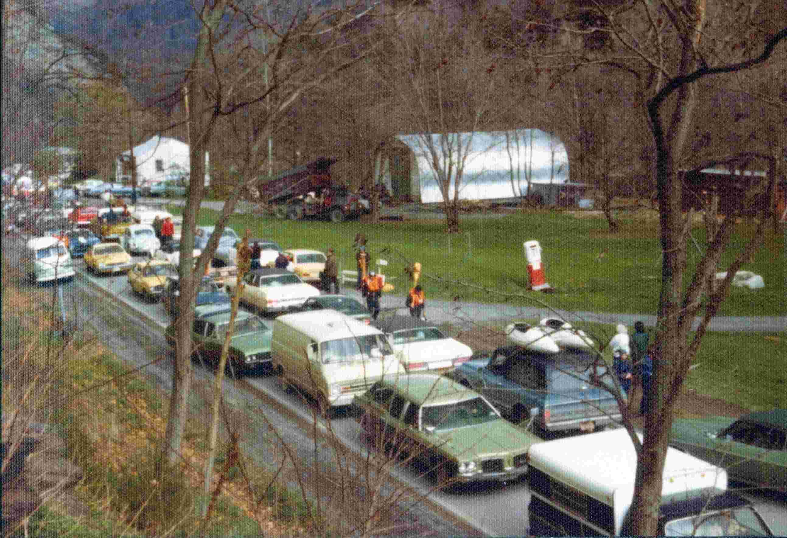 Petersburg Races - Traffic jam