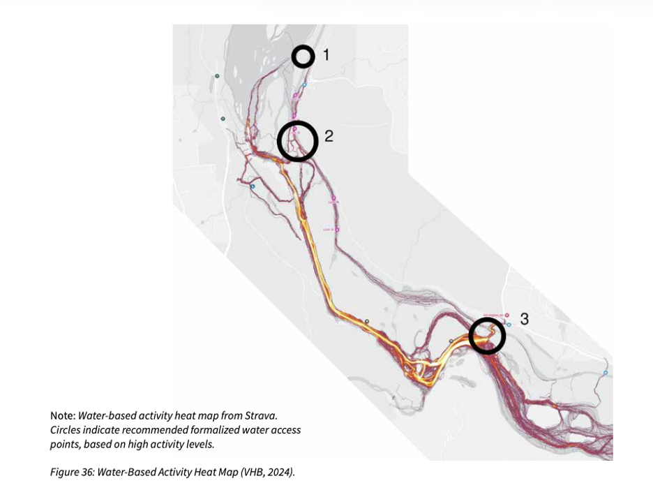 Potomac Access Heat Map