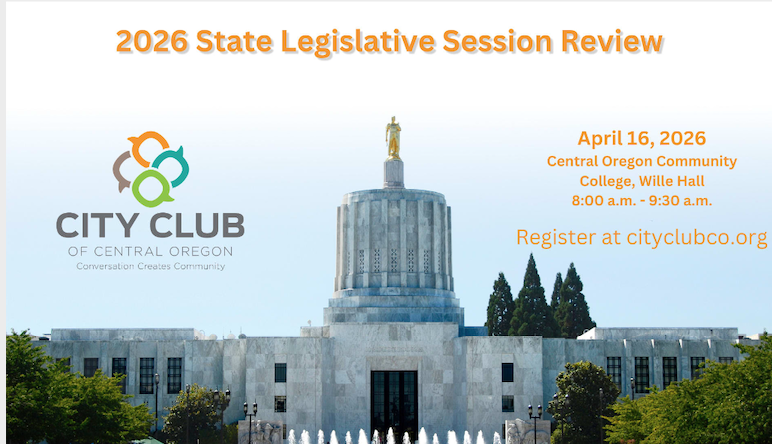 City Club April Forum 2026 Promo