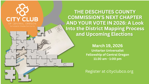 City Club March Forum Promo